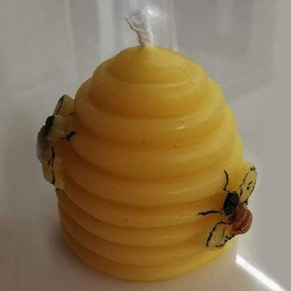 Beeswax Beehive Candle